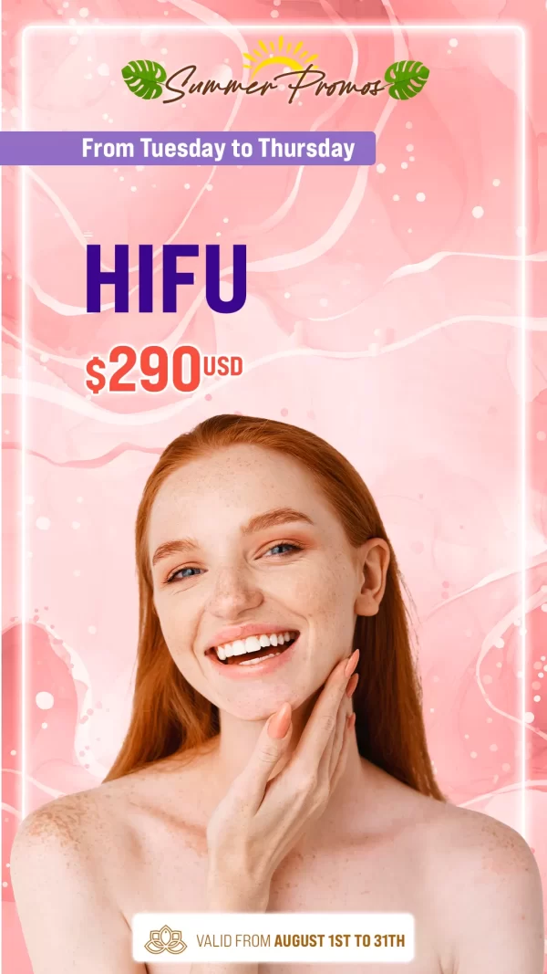 Tratamiento HIFU Cejas y Frente en Vive Medical Spa