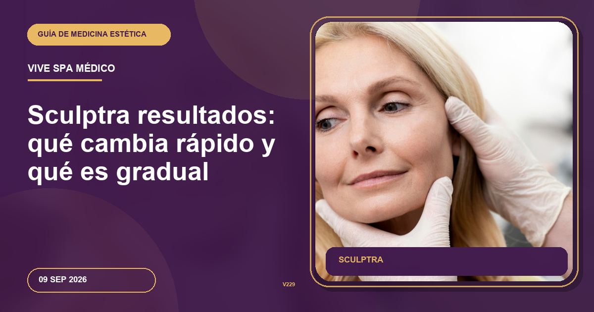 Sculptra resultados: qué cambia rápido y qué es gradual