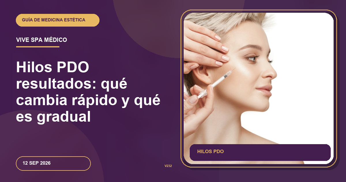 Hilos PDO resultados: qué cambia rápido y qué es gradual