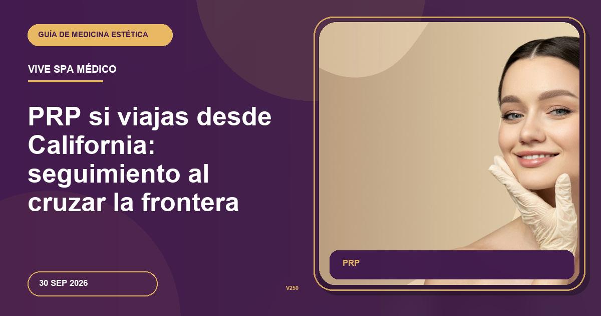 PRP si viajas desde California: seguimiento al cruzar la frontera